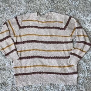 Mason & Belle NWT Lightweight Grandpa Grunge Crew Neck Sweater Women’s Size XL